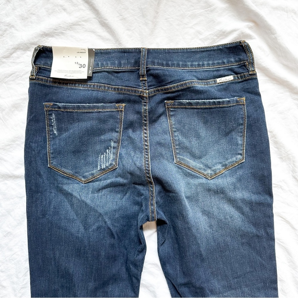 Kancan Nwt High Rise Button Front Super Skinny Je… - image 7